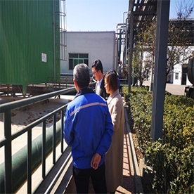 黑龍江某化工廠現(xiàn)場服務